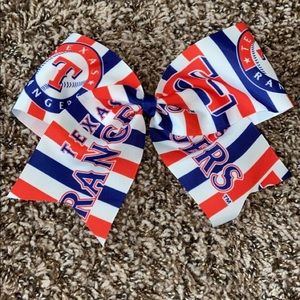 TEXAS RANGERS BOW ❤️🥶🤍